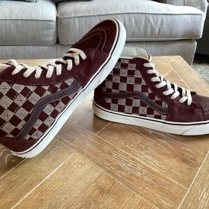 Vans Mens Sk8histitch Checkerboard